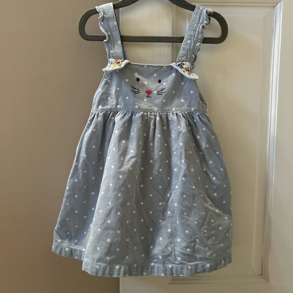 Mini Boden 2/3 bunny pinnie